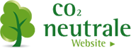 CO2 neutrale Website - grüner Baum