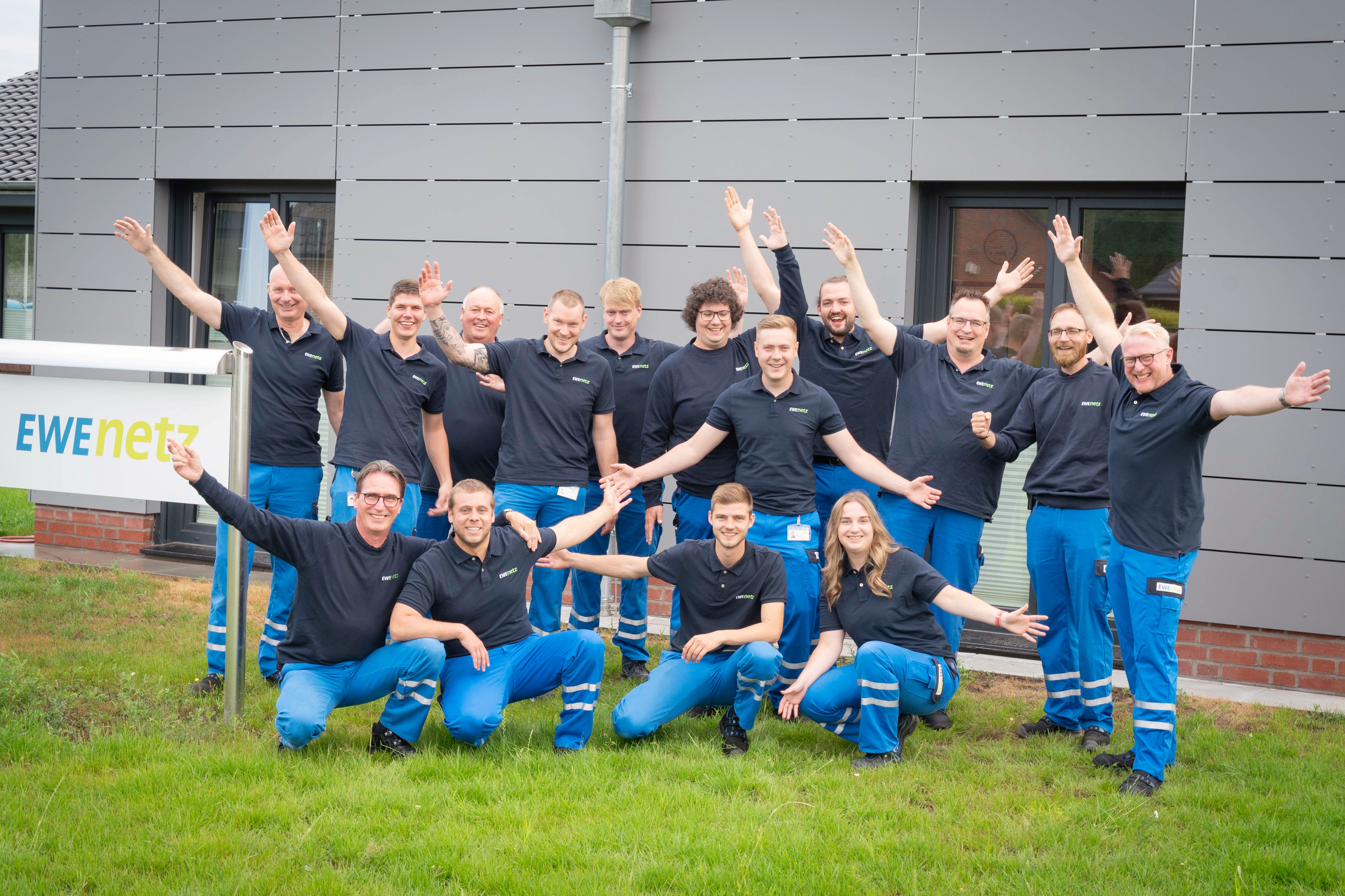Das Team der Netztechnik Ostfriesland