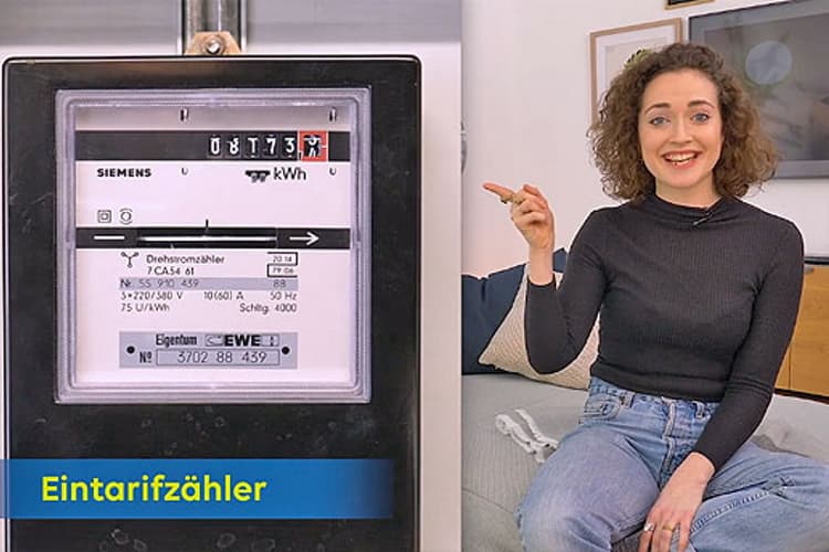 Standbild aus dem Erklärvideo "Was für ein Stromzähler"